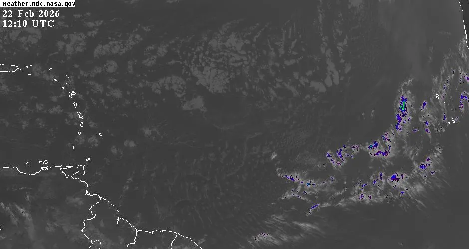 GOES East Infrared – Atlantic – satellite animation (click play to start)